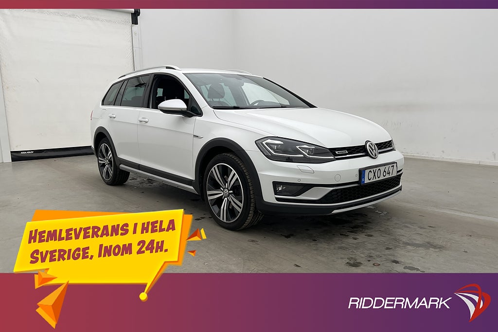 Volkswagen Golf Alltrack 2.0 TDI 4M Värmare Kamera Drag