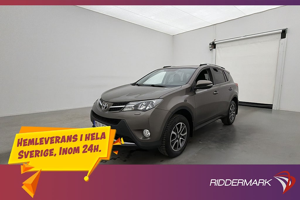 Toyota RAV4 AWD 151hk Style M&K-Värmare Kamera Dragkrok
