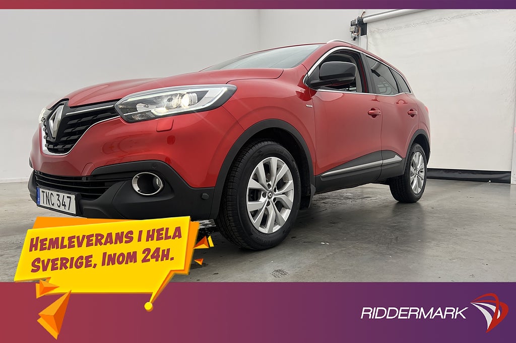Renault Kadjar 1.2 TCe 130hk  Kamera Navigation Halvskinn