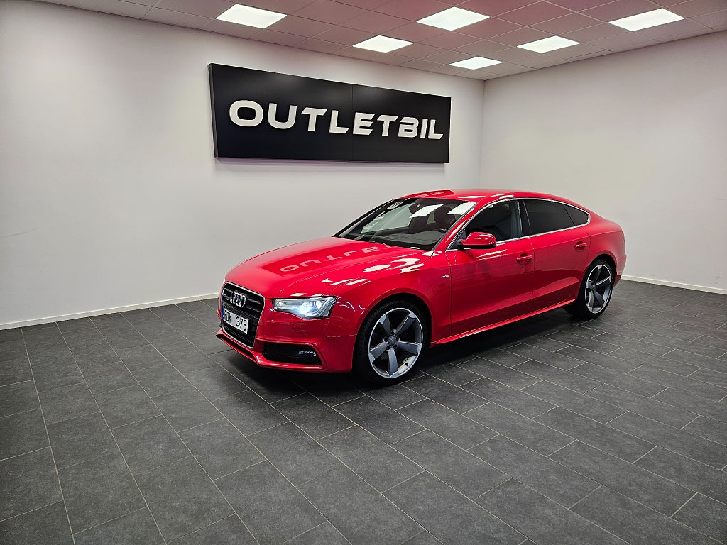 Audi A5 S line Sportback 2.0 TDI 177hk Quattro S Tronic PDC