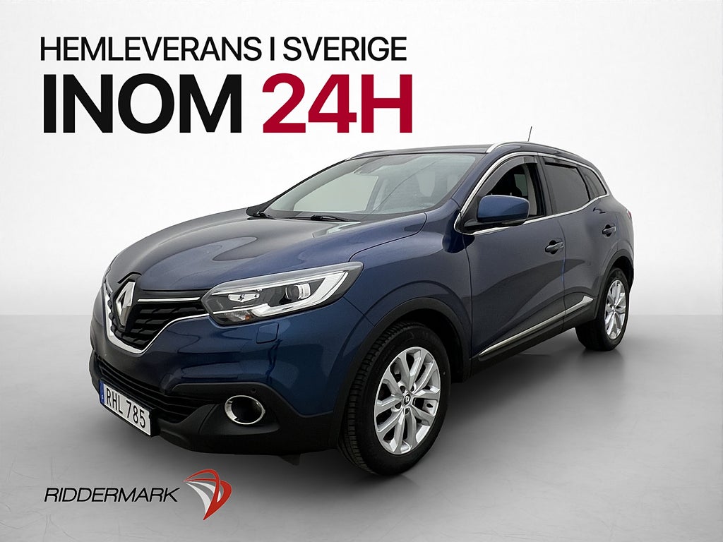 Renault Kadjar 1.5 dCi 110hk LIMITED Sensorer Läder Keyless
