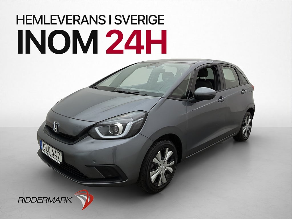 Honda Jazz e:HEV Elegance CarPlay Halvskinn M-värmare