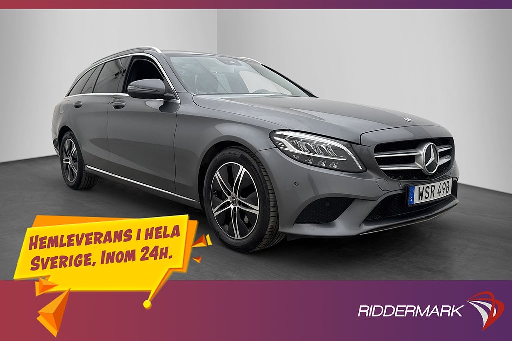 Mercedes-Benz C 220d 9G Avantgarde Kamera Navi Drag 194hk