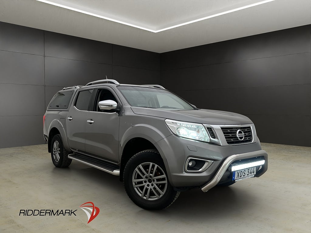 Nissan Navara Tekna 2.3 4WD Värmare Drag Taklucka Skinn Moms
