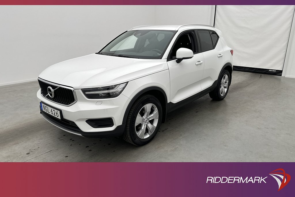 Volvo XC40 T3 156hk Momentum VOC Värm Sensorer CarPlay Drag