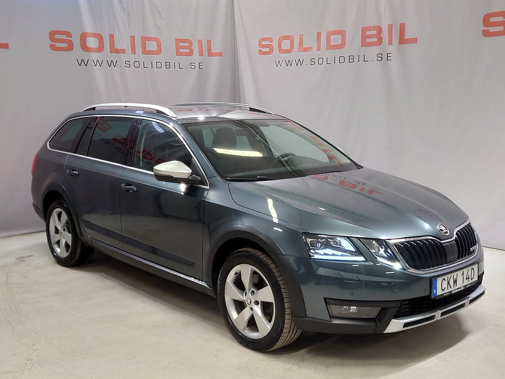 Skoda Octavia Scout 2.0 TDI 4x4 Premium Aut D-värmare Drag
