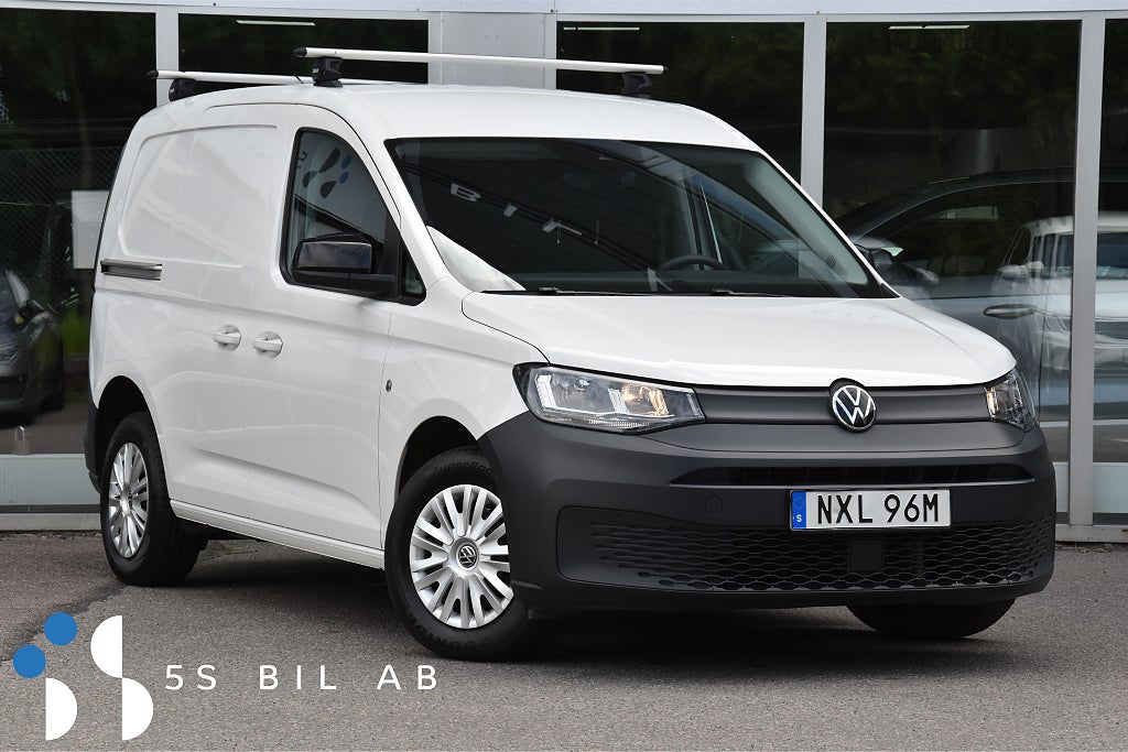 Volkswagen Caddy Cargo 2.0 TDI MOMS DRAG VÄRM KAMERA CARPLAY 75HK