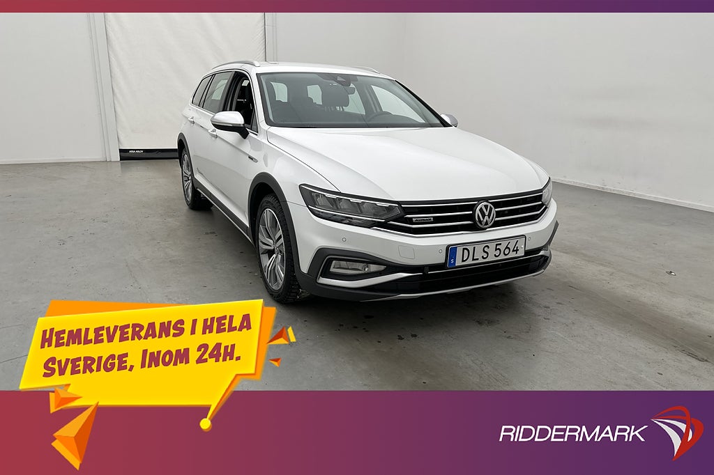 Volkswagen Passat Alltrack 2.0 TDI 4M 190hk D-Värmare Navi