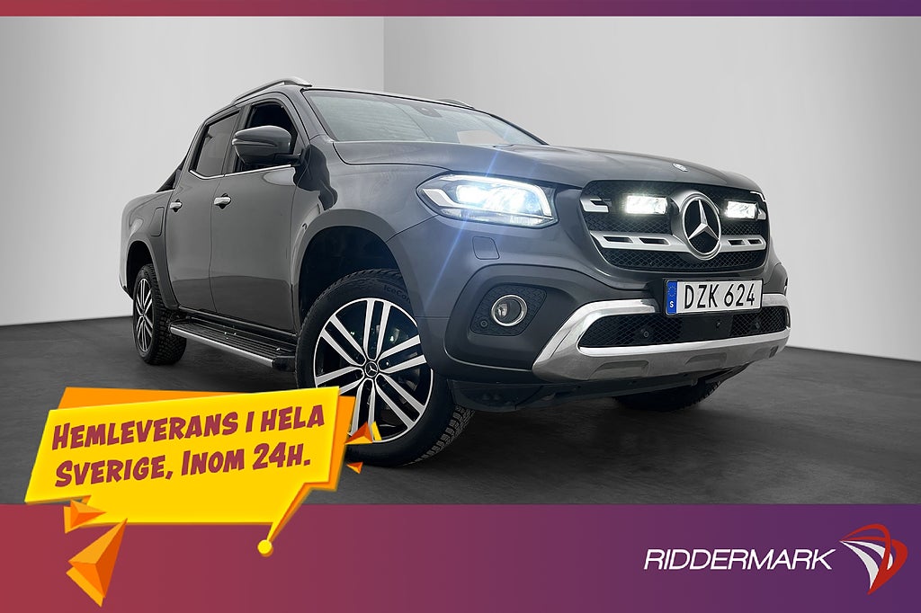 Mercedes-Benz X-Klass 250 4Matic Dragkrok Skinn 360° Moms