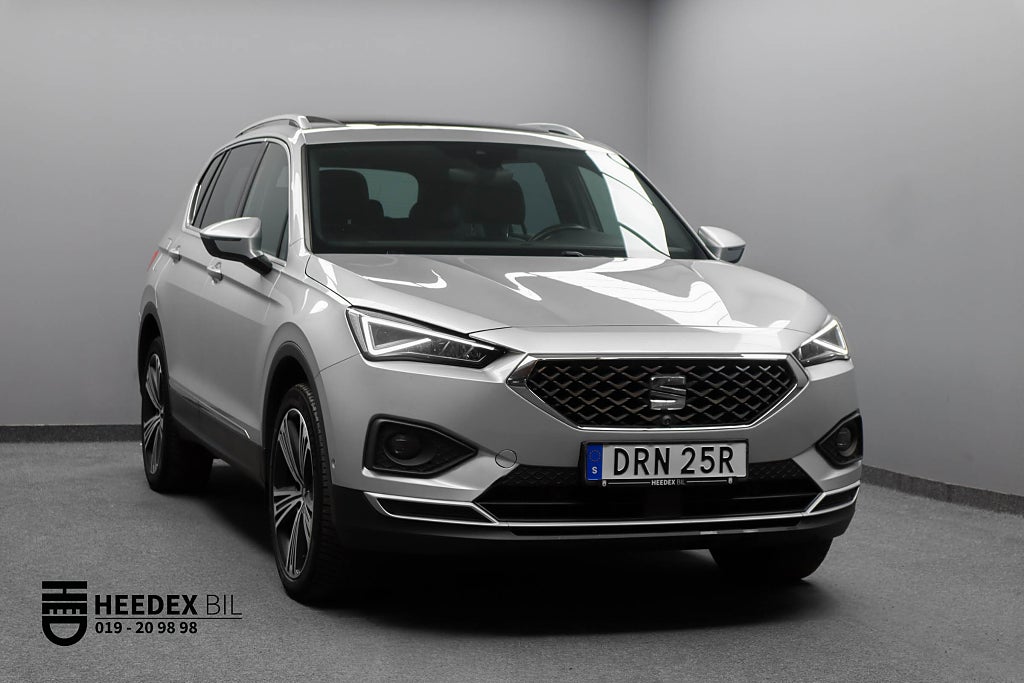 Seat Tarraco 7-sits 2.0 TDI 190hk 4Drive Xcellence 360° Pano Cockpit Beats