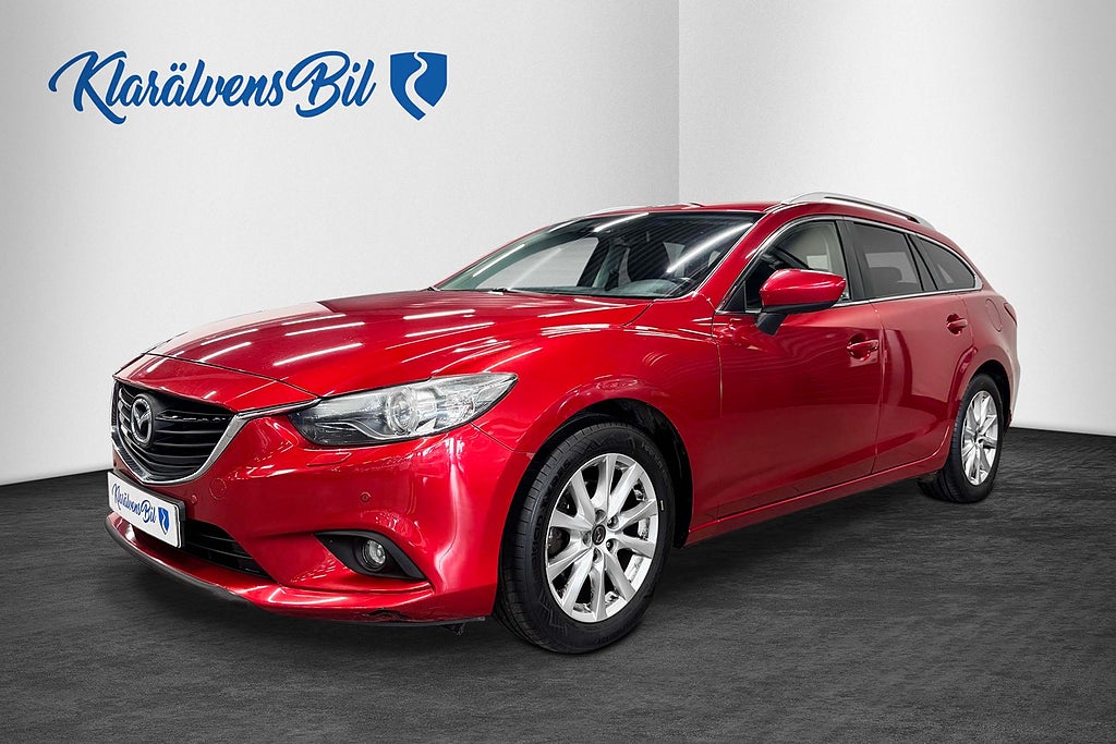 Mazda 6 Wagon 2.0 SKYACTIV-G Euro 5 (165hk) Navi Pdc Blåtand