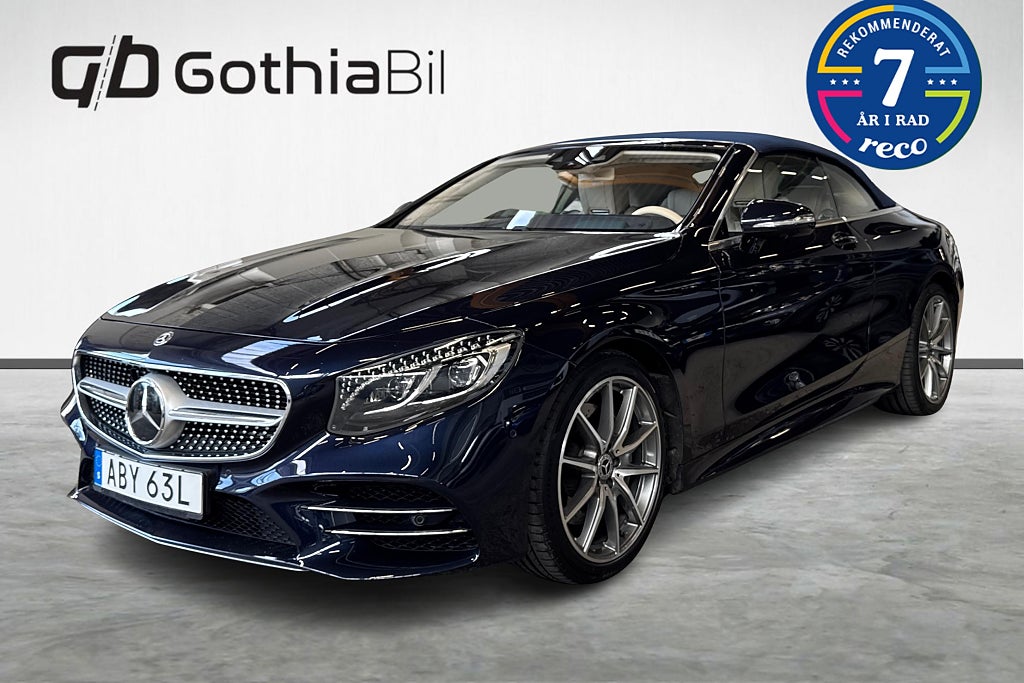 Mercedes-Benz S 560 Cabriolet 9G-Tronic AMG Sport Nightvision Burm HUD