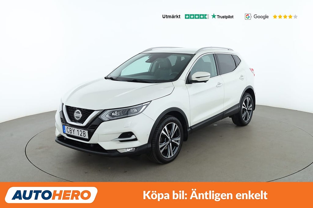 Nissan Qashqai 1.3 DIG-T Tekna / 360, Dragkrok, CarPlay