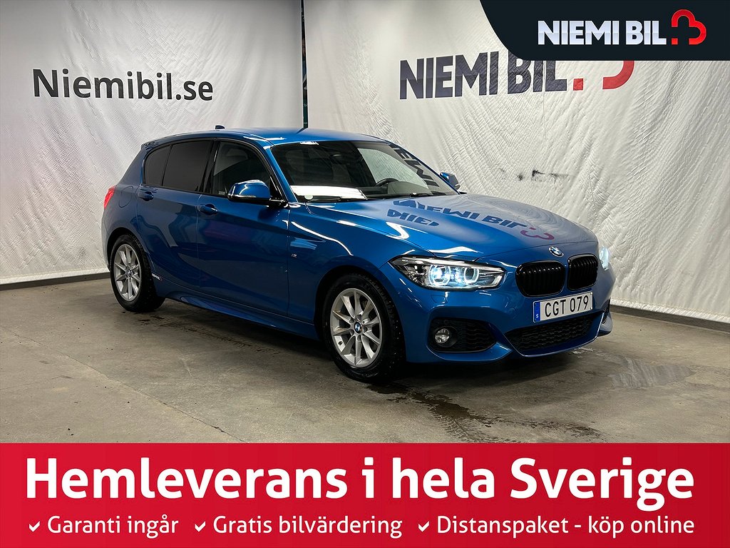 BMW 118I Steptronic M Sport S&V renkaat/P-anturit/Alhainen vero