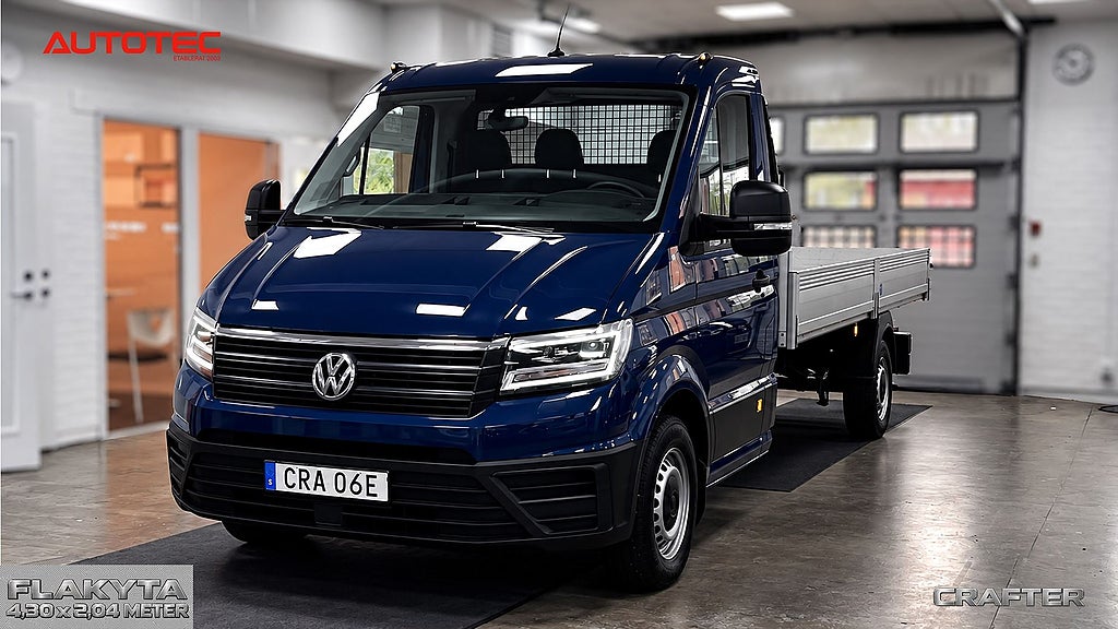 Volkswagen Crafter 35 35 177hk Aut. Långt Flak L4
