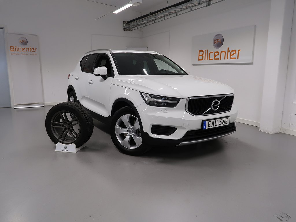 Volvo XC40 T4 V-Däck ingår Aut-Navi-Kamera-Bluetooth-Farthållare-Parksensor