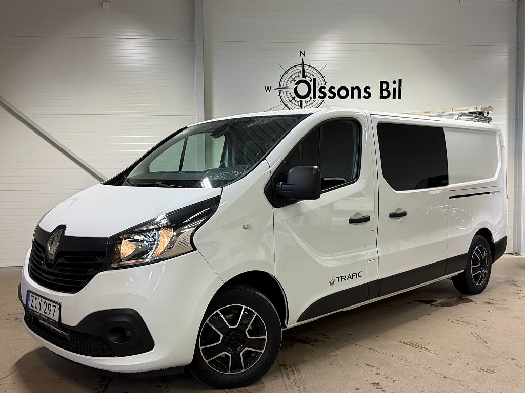Renault trafic Dubbelhytt 1.6 dCi 6-SITS Drag Värmare GPS Blixtljus