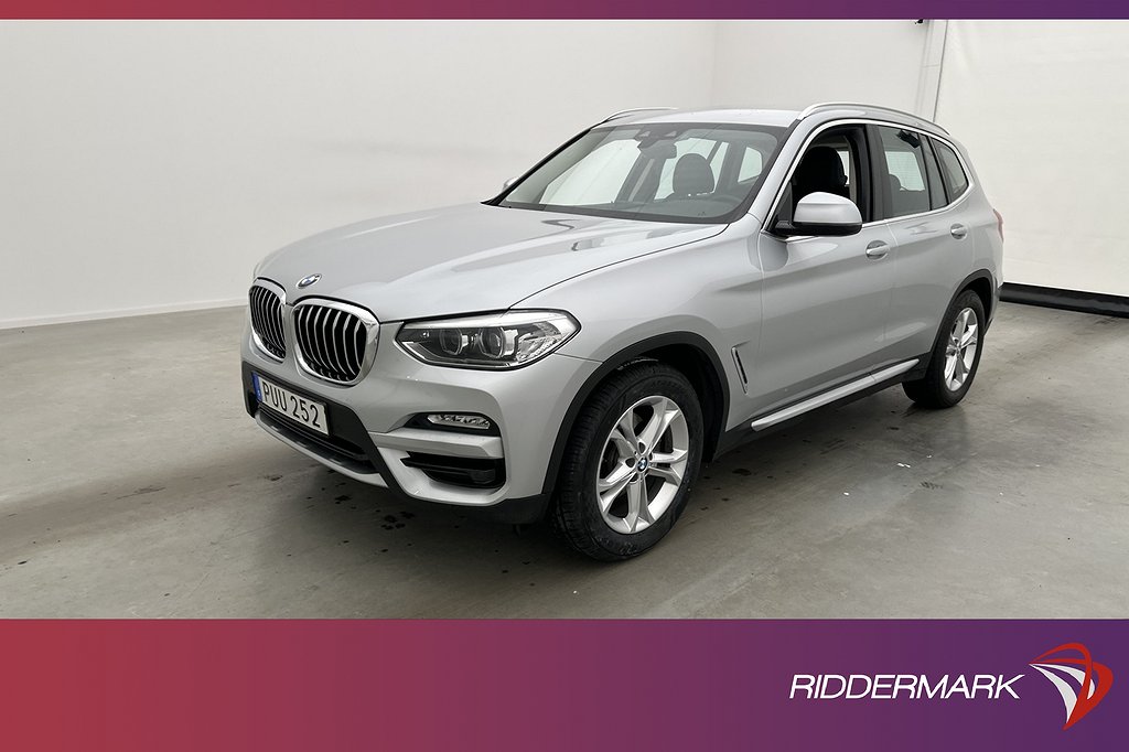 BMW X3 xDrive20d 190hk Xline HiFi Cockpit Navi Sensorer Drag