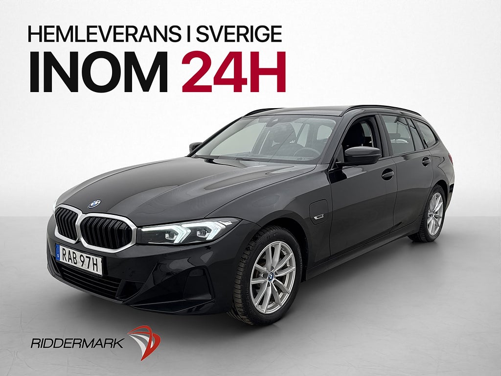 BMW 330e 292hk xDrive Navi P-Sensorer Widescreen MOMS