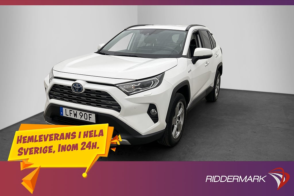 Toyota RAV4 Hybrid AWD 222hk Executive Kamera Skinn Elstol