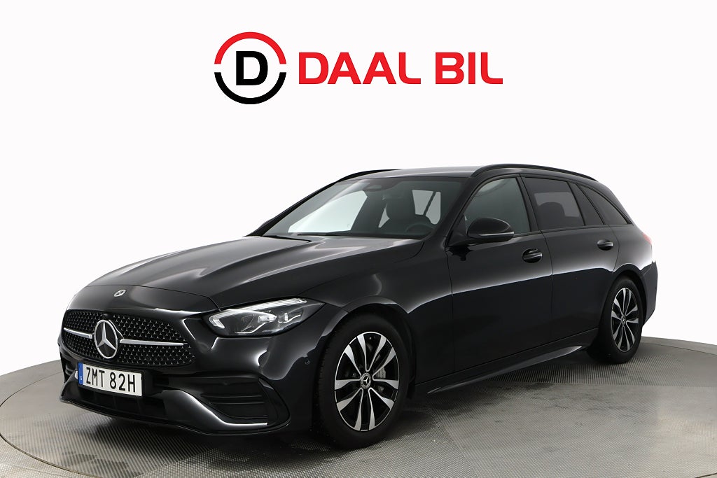 Mercedes-Benz C200 200T 4M 204HK AMG B-KAMERA PVÄRM APP-CON 