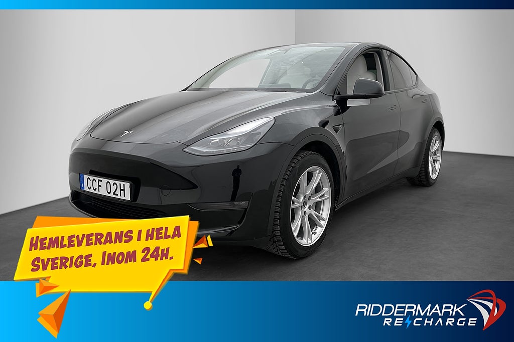 Tesla Model Y Long Range AWD Autopilot Svensksåld MOMS