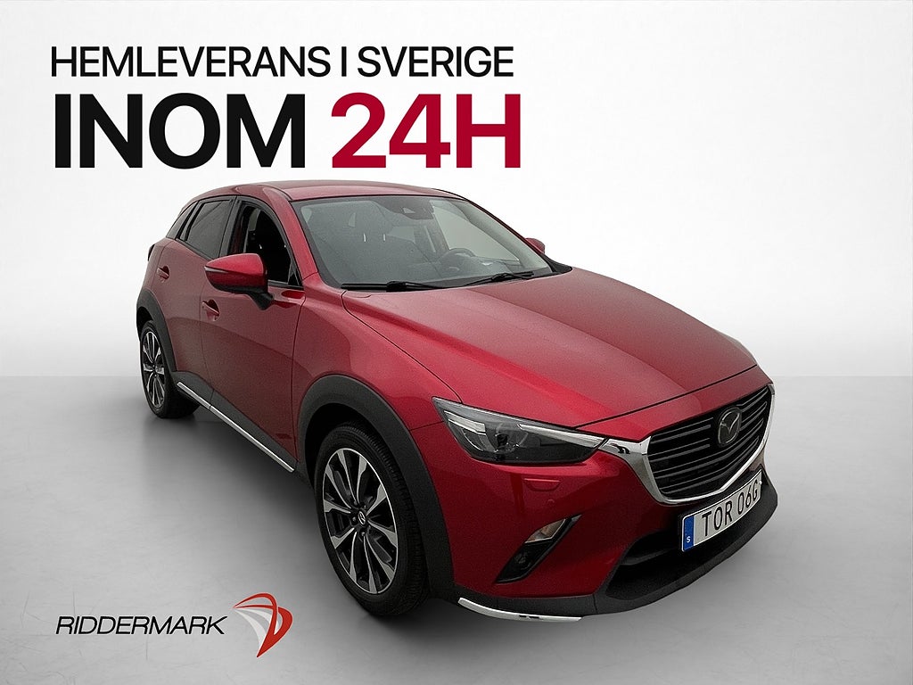 Mazda CX-3 2.0 SKYACTIV-G Optimum BOSE Drag HuD Navi Skinn
