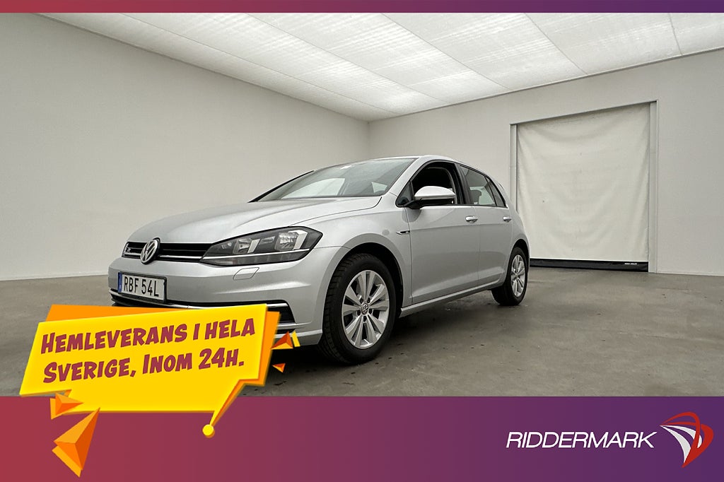 Volkswagen Golf TSI 116hk R-Line P-Sensorer CarPlay Adp-Fart