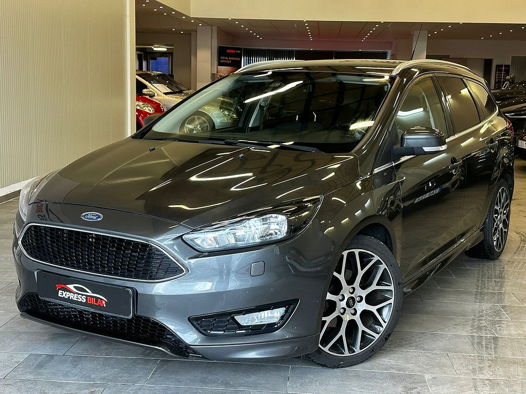 Ford Focus Kombi 1.0 EcoBoost Titanium Eu6 Ny-Kamrem, Drag