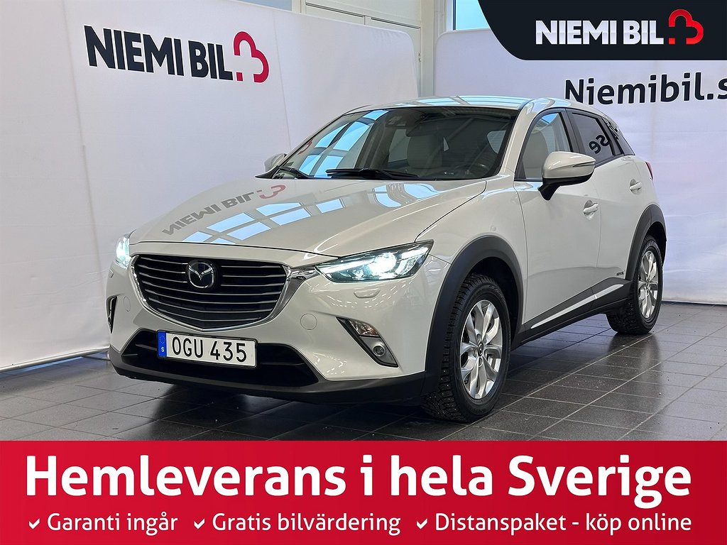 Mazda CX-3 2.0 Automat AWD Optimum S&V-hjul/BOSE/Drag/kamera