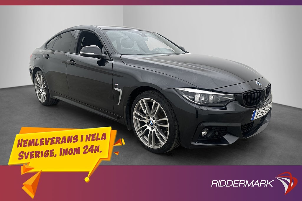 BMW 420 d xDrive GC M Sport Heldigital Hifi Kamera Gps 190hk