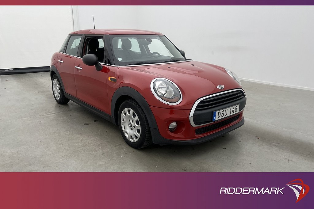 MINI One 5-dörrar 102hk Pepper Låg-skatt 0,48l/Mil