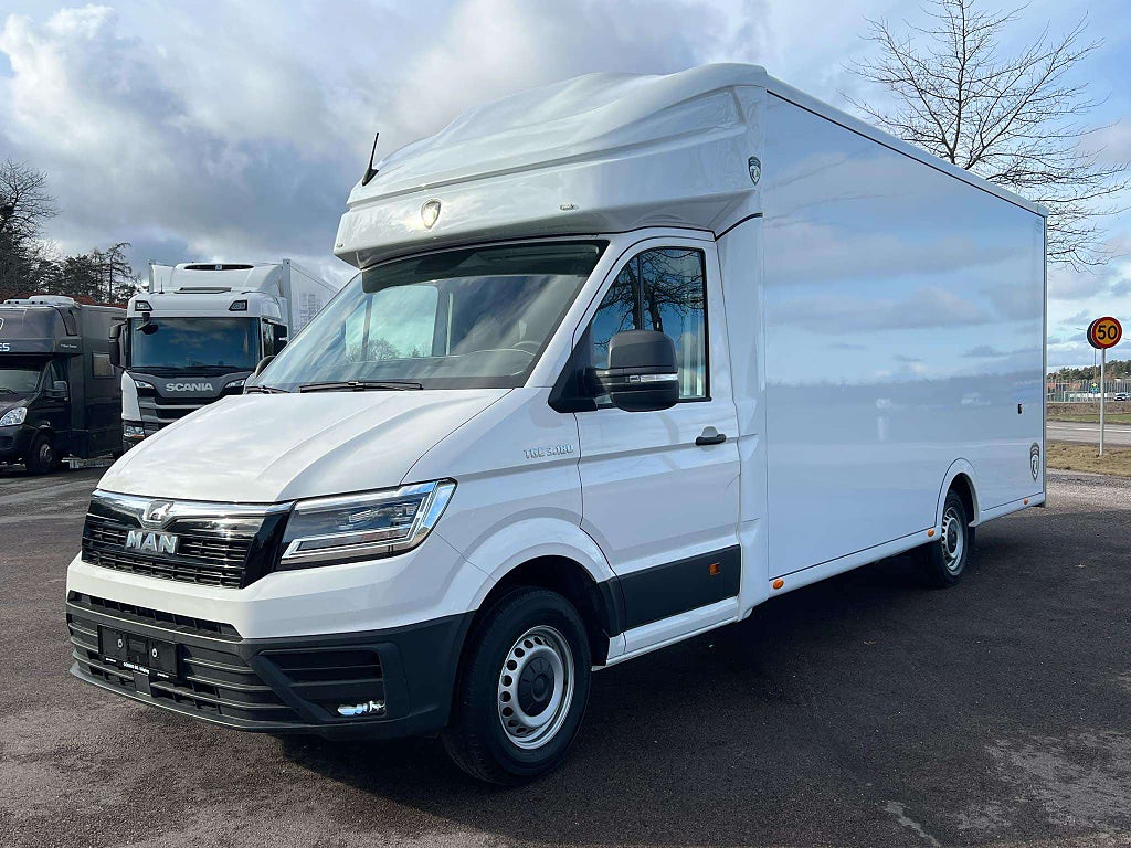 MAN TGE EUROBOX XXL  TRANSPORTBIL/FLYTTBIL