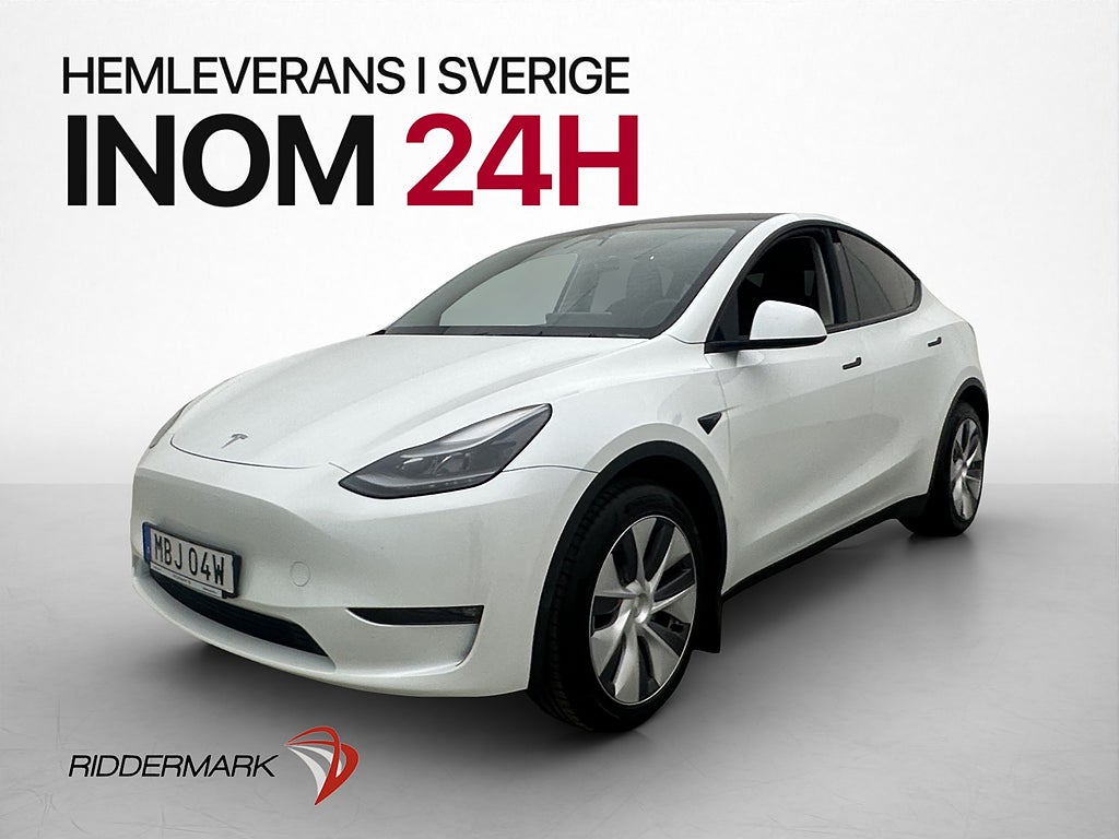 Tesla Model Y Long Range AWD Dragkrok Värmepump Autopilot