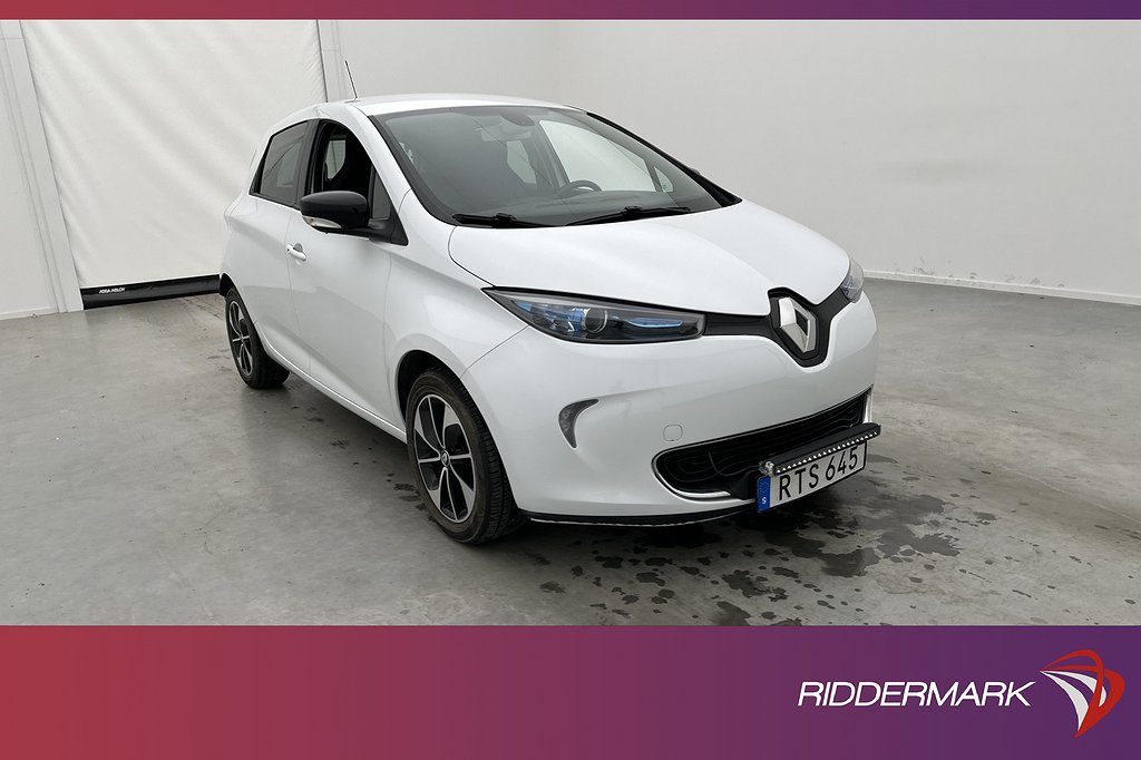 Renault Zoe 41kWh 92hk Friköpt batteri Kamera Keyless