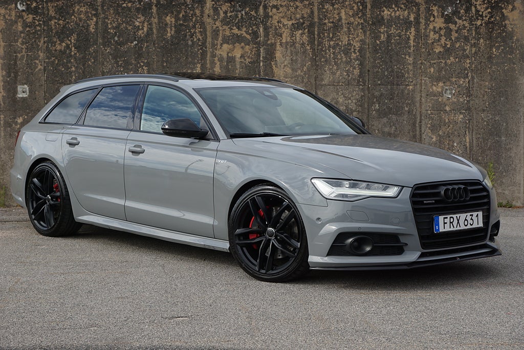 Audi A6 3.0 TDI V6 Competition|Pano|HuD|Bose|Värmare|NardoGrey|