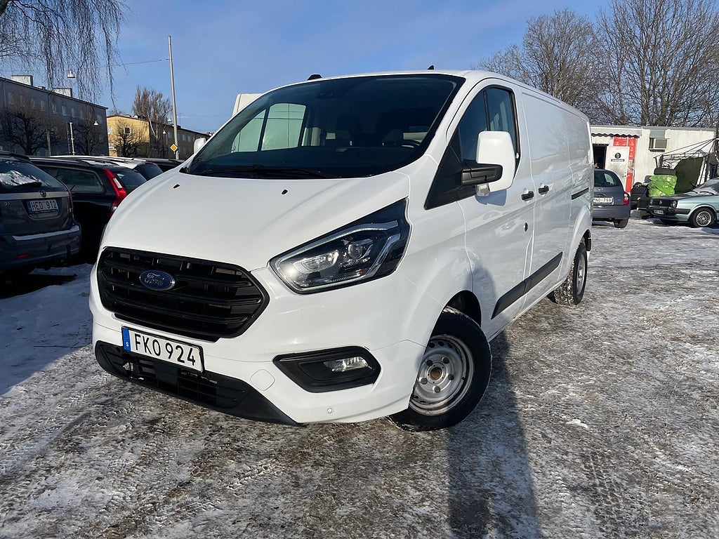 Ford transit Custom 300 2.0 EcoBlue Hybrid Euro 6 LÅNG CAROS