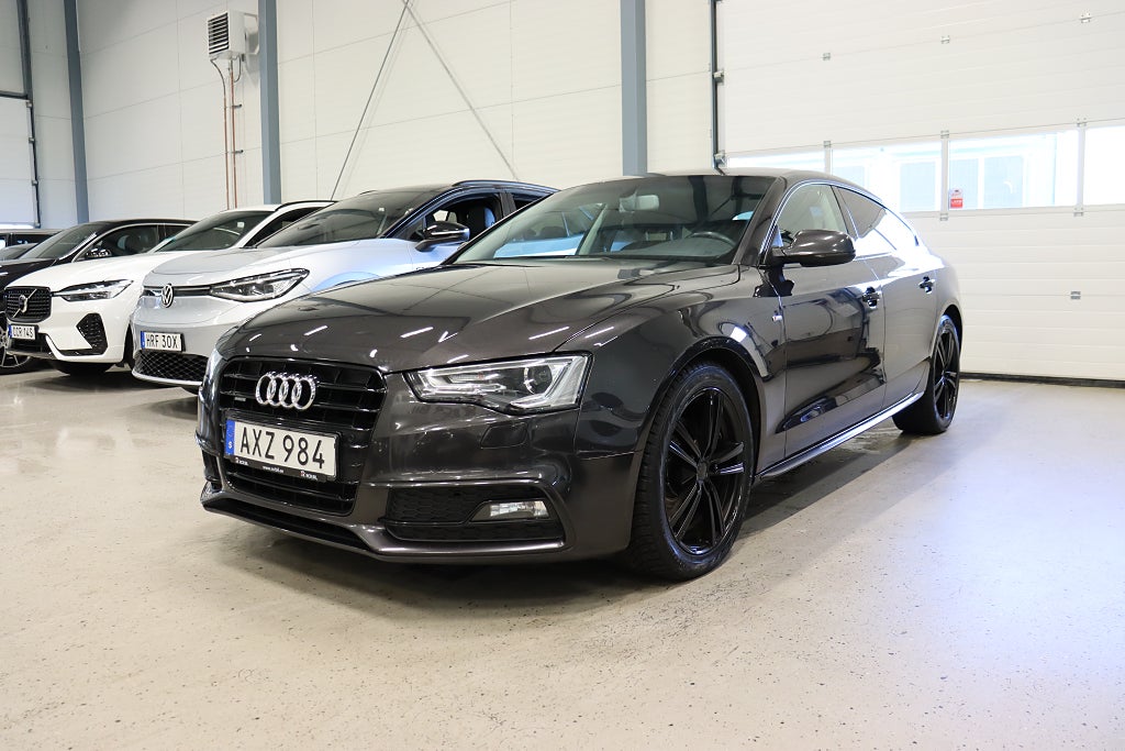 Audi A5 Sportback 2.0 TDI S-Line quattro Navi D-Värm 190hk