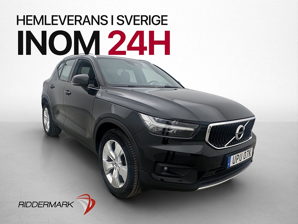 Volvo XC40 T2 Advanced VOC Värmare Kamera Navi CarPlay
