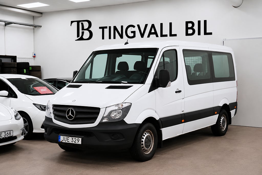 Mercedes-Benz Sprinter 316 NGT MINIBUSS 9-SITS 1-ÄGARE MOMS DRAG