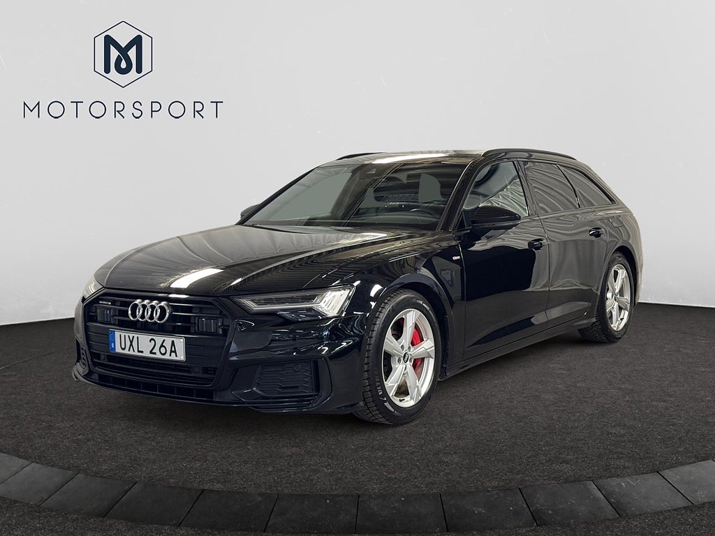 Audi A6 Avant 55 TFSIe Q Aut S-line Dragkrok Pano Adaptiv Fh