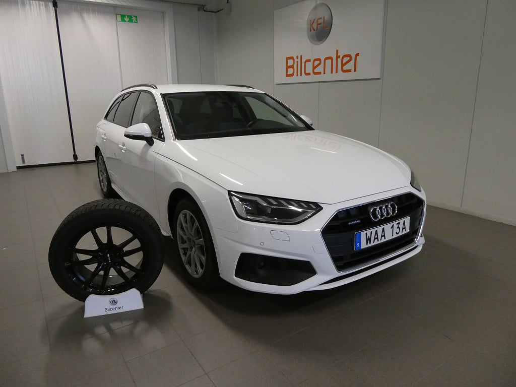 Audi A4 Avant 40 TDI quattro Drag-Värmare-Navi-SoV