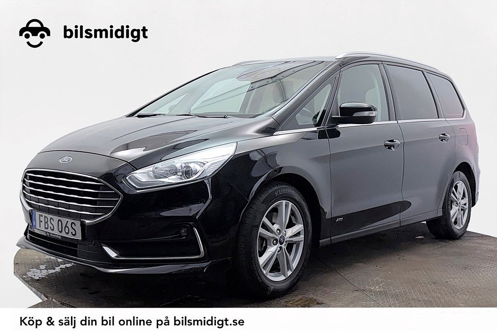 Ford Galaxy 2.0 AWD Aut Drag 7sits Läder Stolminne Navi Värmare