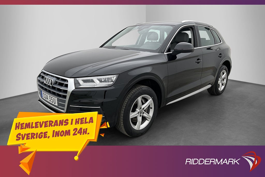 Audi Q5 40 TDI Quattro D-Värmare P-Sensorer Skinn Dragkrok