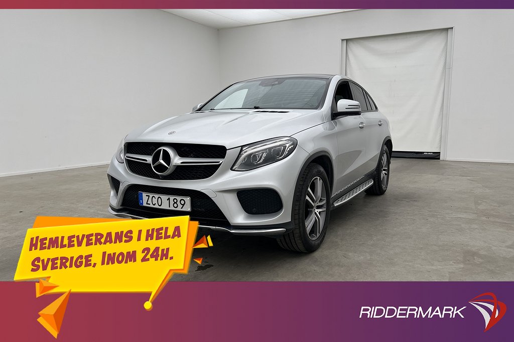 Mercedes-Benz GLE 350 d 4M Coupé AMG Pano Värmare Skinn Drag