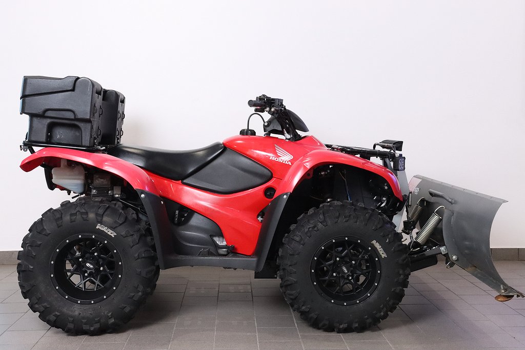 Honda Trx 420 Fm inkl. plog, packlåda 