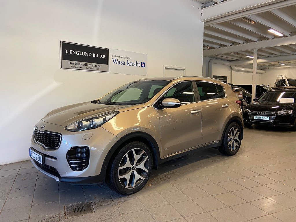 Kia Sportage 2.0 CRDi AWD AUT GT-Line Drag B-kamera Euro 6