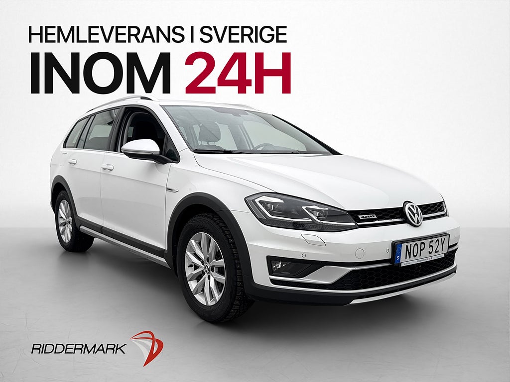 Volkswagen Golf Alltrack 184hk 4M Kamera Adaptiv Drag