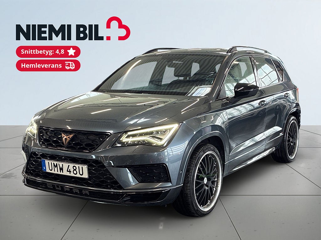 Cupra Ateca 2.0TSI 4Drive S&V-Hjul/Drag/Pano/360Kamera/Carplay/Navi
