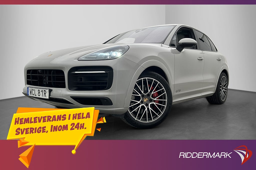 Porsche Cayenne GTS 460hk Chrono Pano BOSE 360° Soft-Close